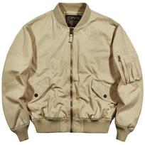 Fall/winter Air Force Flight Jacket Men's Baseball Uniform Plus Size Loose and Thick Cargo Coat 3XL juoda