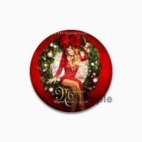 32/44/58mm Pop Albums Cover Badge Handmade Tinplate Plastic Brooches Exquisite Enamel Pins for Clothes Backpack Jewelry Accessories 32mm(1.26in)