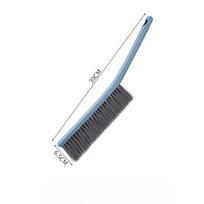 Bed Brush Brush Anti-dust Soft Wool Household Bed Clean Carpet Brush Whisk Broom Bedroom Electrostatic Bed Brush 39*6.5cm mėlyna