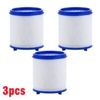 Naujas vandens maišytuvo vandens filtras pašalina chlorą sunkiųjų metalų filtruotas dušo galvutes suminkština kieto vandens vonios filtravimo valytuvui 3pcs Filter