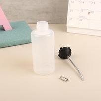 120 ml siuvimo mašinos alyvos buteliukas skaidrus baltas plastikinis purškimo antgalis tuščias alyvos butelio tepalas plastikinis tepalas tepalams, aliejus white