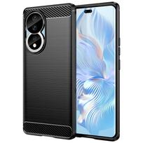 For Cover Honor 90 Case For Honor 90 Lite 90 Pro 5G Bumper Shockproof Anti-knock Silicone Carbon Fiber Case For Honor 90 Case For Honor 90 5G juoda