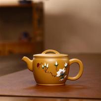 Kiniškas Yixing arbatinukas, visiškai rankų darbo, iš Yixing molio, arbatinukas, namų apyvokos arbatinukas, vienas arbatinukas, Kung Fu arbatos rinkinys Teapot-230ml brown