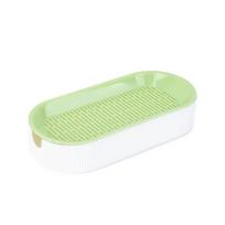 Grow Germination Cat Grass  Box Hydroponic Cultivation Grow Box New Growing Pot  Sprout Dish žalia