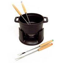 Service à Fondue - Staub - 1400423 - Chocolat - Noir Mat - 10 cm juoda