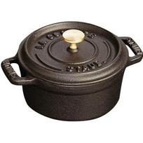Cocotte ronde (mini) noir mat Staub juoda