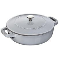 Cocotte Ronde - STAUB - Chistera - Ø 28 cm - 6,7 L - Gris Graphite pilka