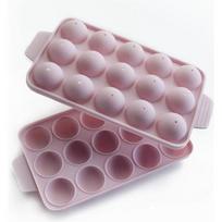 Moule pour cake pops - Ibili - 872000 - 100% silicone - 15 cavités - 30 bâtons inclus