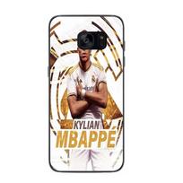 Coque Maniacase pour Samsung Galaxy S7 edge Kylian Mbappe Real Madrid wallpaper celebration