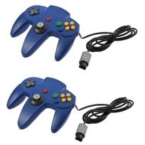 2pcs Manette de jeu Contrôleur pour Nintendo 64 N64
