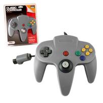 TTXTECH Valdiklis Pultelis Džoistikas laidinis Konsolei Nintendo 64 N64 - Pilkas
