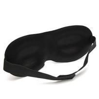 JW11281-3D Bandeau Miego Kaukė Naktinė Kaukė Akims Apsauga nuo Šviesos Nuovargis Atsipalaidavimas Poilsis Juoda