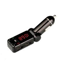 Lecteur MP3 de voiture FOXNOVO - Port de charge USB - AUX-IN - Bluetooth - Noir juoda