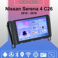 Android Carplay Car Radio For Nissan Serena 4 C26 2010 - 2016 Multimedia Player Head Unit Stereo GPS Navigation BT WIFI 2+32GB 1+16GB