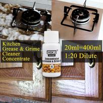 20ml Kitchen Grease Remover Multi-Purpose Foam Detergent Grime Concentrate Cleaner Kitchen Cleaning Tools 20ml white