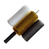 Ski Wax Brush Kit Brushes Efficient Snowboard Maintenance Roller Rotating