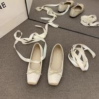 Fashion Women's Ballet Flats Shoes Woman Spring Summer 2024 Casual Barefoot Pink Fashion Elegant Sweet Socofy Ballerina Party on Offer 35