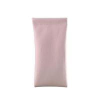 Nešiojama akinio nuo saulės dėklo maišelio saugykla Minkštas PU odos vandeniui atsparus maišelis Paprastas lūpų dažų ausinių laido saugojimo maišelis Eyeglasses Pouch rožinė