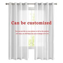 Customized Black Silk Blackout Curtains, Semi-Blackout Curtains, Kitchen, Living Room, Bedroom, Sun Window, Home W50xH130(CM)x2PCS&Rod pocket