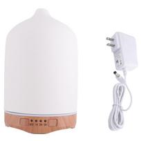 250ML Aromatherapy Essential Oil Diffuser Air Humidifier Cool with 7 Color LED Lights Ceramic Diffuser for Home-US Plug CHINA white