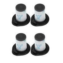 4 vnt. keičiamas filtras Rowenta Air Force All-In-One 460, Air Force Flex 560 dulkių siurblių priedams CHINA black