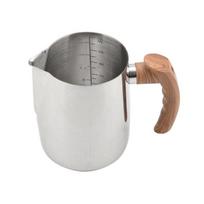 Stainless Steel Milk Frothing Pitcher Steaming Pitchers Milk Coffee Cappuccino Latte Art Steam Pitcher Milk Jug for Kitchen white