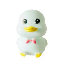 Animacinis silikoninis miego šviestuvas-antis, naktinė lemputė, įkraunama per USB, jutiklinis valdymas, naktinė lemputė prie lovos 1pc small+gift bag