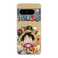Case for Google Pixel 8 Pro Anime Manga One Piece Straw Hat Crew juoda