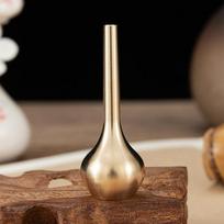 Mini gryno vario vaza Gold Decor Living Room Antikvarinė vaza Unikali gėlių vaza