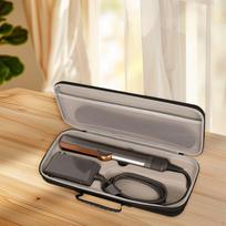 Hair Straightener Organizer Bag Travel Carrying Bag, Portable Lightweight Black Multipurpose gray