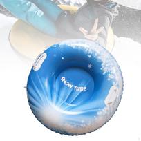 Inflatable Snow Tube Skiing Gift Winter Toy Accessories Sled Ring for blue