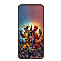 Telefono dėklas, skirtas Samsung Galaxy S24 S23 iPhone 16 15 14 Xiaomi Redmi Note 13 12 11 Plus 10 9 Pro Max X XR OPPO Huawei Superhero Movie Wolverine Deadpool for iPhone 12 Mini aero