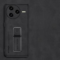 For Redmi K80 Pro K 80 Skinsheep Leather Camera Shockproof Armor Case for Xiaomi Redmi K80Pro Matte Bumper Magnetic Holder Stand Protect Cover Redmi K80 juoda