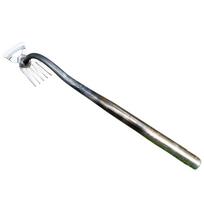 2 In 1 Loose Soil Weeder Ergonomic Handle Manual Hand Weeding Removal Puller V Fork Weeding Removal Puller Wild Vegetable Shovel gray