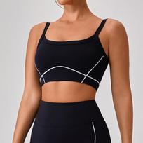 High-impact Sports Bra Vest S juoda