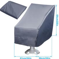Vandeniui atsparus valties sėdynės užvalkalas Valties sėdynės apsaugas nuo dulkių Pontoninis sėdynės užvalkalas sulankstomas 22x24x25 jachtos valties baldų apsauga