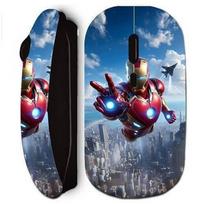 Black Wireless Mouse Iron Man Attack Maniacase