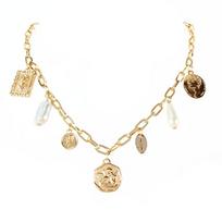 Simple Fashion Necklace for Women Pendants Choker GZW auksas