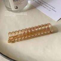 Korean Fashion Hair Accessories Telephone Line Hair Loop Gold Color Ponytail Head Rope Cute Elastic Bands Flower Girls Headdress