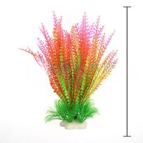 CU39 Aquarium Landscaping Simulation Water Plants vyno raudonos spalvos