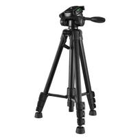 150 cm / 59 colių nešiojamas fotoaparato trikojo stovas iš aliuminio lydinio fotografijos kelioninis trikojis 3 kg apkrova juoda