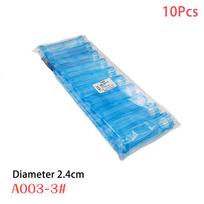 10Pcs  Hair Perm Rods 5 Sizes Of Curling Irons Plastic Cold Wave Rods Perming Rods Curling Irons Hair Styling Tools Diameter 2.8cm blue