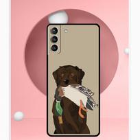 Duck Hunting Cover For Samsung Galaxy S23 S24 Ultra S8 S9 S10 S22 Plus Note 10 20 Ultra S20 S21 FE Case Galaxy S22Ultra pink