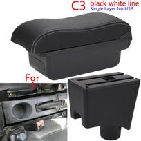 For Dacia Renault Sandero Logan 2 Armrest box For Nissan Almera G15 Car Armrest For Lada LARGUS Curved Surface Car Storage box