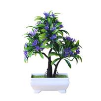 1Pc Garden Decoration Artificial Bonsai Plant Tree Flower Ornament Home Decor ARI 6#