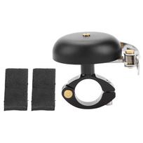 Bicycle Brass Ring Anodized Bell Cycling Audio Warning Crisp Sound Road Bike Bell (Black) gray