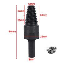 Electric Drill Extractor Faucet Broken Screw Quick Inner Thread Water Pipe Disassembly Drill Bits Broken Screw Remover Extractor
