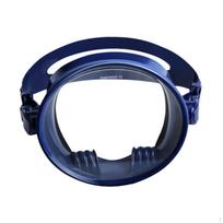 Single Lens Diving Mask Diver Eyewear Anti Fog Swim Leakproof Snorkeling Swimming Glasses tamsiai mėlyna spalva