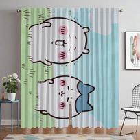 Chiikawas Blackout Curtains for Camera Shades Curtains Child Room Window Curtain Tulle for Bedroom Partition Living Kitchen Home W50xH70cmx2pcs-CL