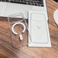 iPhone 14/15 Two-in-One Anti-Fall Magnetic Case, Compatible with Apple 16Pro, Acrylic MagSafe Protective Cover 16 Pro